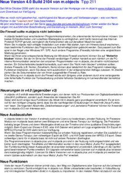 Neue Version 4.0 Build 2104 von m.objects Tipp 211 - Danube pictures