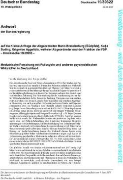 Antwort der Bundesregierung - Deutscher Bundestag - FDP-Fraktion