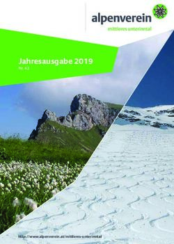 Jahresausgabe 2019 Nr. 42 - Österreichischer Alpenverein