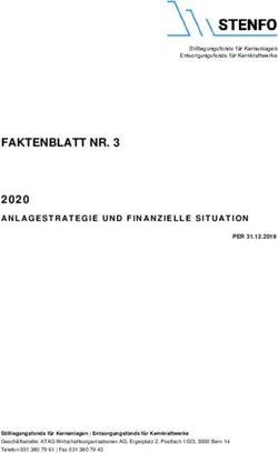 FAKTENBLATT NR. 3 - STENFO