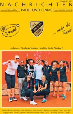 PADEL UND TENNIS - SC Condor Tennis