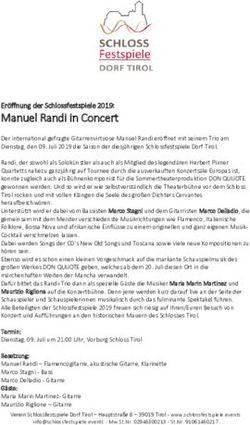 MANUEL RANDI IN CONCERT - SCHLOSSFESTSPIELE