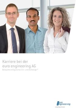 Karriere bei der euro engineering AG - Beispiele erfolgreicher Ein- und Aufsteiger