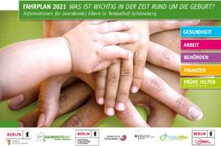 FAHRPLAN 2021 WAS IST WICHTIG IN DER ZEIT RUND UM DIE GEBURT? - Informationen für (werdende) Eltern in Tempelhof-Schöneberg - Berlin.de