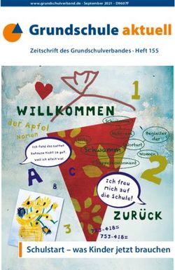 Grundschule aktuell - Schulstart - was Kinder jetzt brauchen - Zeitschrift des Grundschulverbandes Heft 155 - Markus Peschel