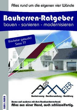 Bauherren-Ratgeber bauen - sanieren - modernisieren - Der Handwerkerverbund Alois Meier