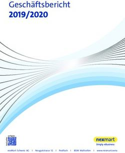 Geschäftsbericht 2019/2020 - nexMart Schweiz AG I Neugutstrasse 12 I Postfach I 8304 Wallisellen I www.nexmart.swiss