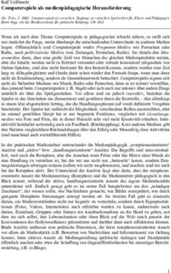 Computerspiele als medienp&auml;dagogische Herausforderung - TU Dresden