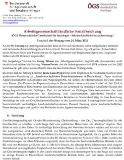 Arbeitsgemeinschaft l&auml;ndliche Sozialforschung