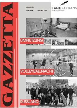 UMNUTZUNG VOLLEYBALLNACHT RUSSLAND - NUMMER 35 AUFLAGE 1300 - Kantonsschule Sargans