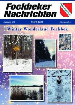 Fockbeker Nachrichten - Winter Wonderland Fockbek M&auml;rz 2021