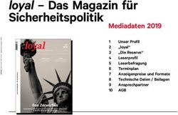 Loyal - Das Magazin f&uuml;r Sicherheitspolitik - Mediadaten 2019 - 10 AGB - Verband der Reservisten ...
