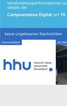 Campusmesse Digital 2021 - Informationen für Aussteller campusmesse-duesseldorf.de - HHU
