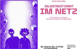 IM NETZ Unterrichtsreihe - Drei Lernreisen zu den Themen Fake News, Datenspuren und Digitale Spiele - Heinrich-B&ouml;ll-Stiftung