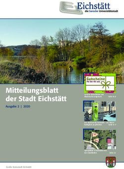 Mitteilungsblatt der Stadt Eichst&auml;tt - Ausgabe 2 | 2020 Corona-Gutscheine und Mutmacherangebote