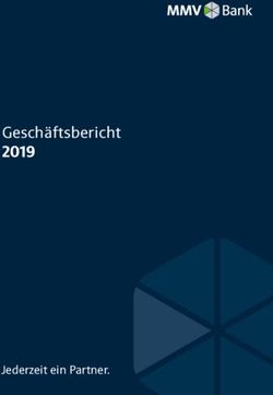 Gesch&auml;ftsbericht 2019 - Jederzeit ein Partner - mmv.de