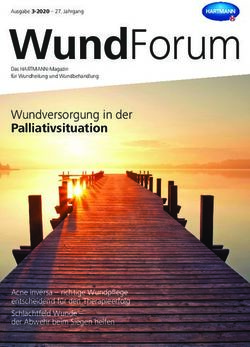 WundForum Palliativsituation - Wundversorgung in der - paul hartmann ag