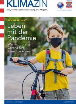KLIMAZIN Leben mit der Pandemie - Was wir trotz Corona f&uuml;rs Klima tun k&ouml;nnen - Hessen.de