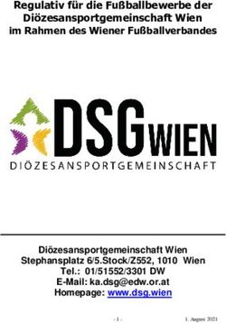 Regulativ f&uuml;r die Fu&szlig;ballbewerbe der Di&ouml;zesansportgemeinschaft Wien