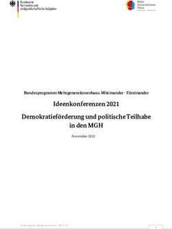 Ideenkonferenzen 2021 Demokratieförderung Und Politische Teilhabe In ...