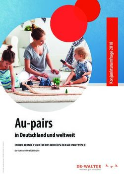 Au-pairs in Deutschland und weltweit - ENTWICKLUNGEN UND TRENDS IM DEUTSCHEN AU PAIR WESEN - Au-pair-agenturen.de