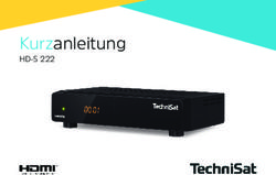 Kurzanleitung HD-S 222 - gzhls.at