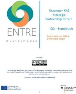 Erasmus+ KA2 Strategic Partnership for VET IO2 - Handbuch - Entre@vetschools