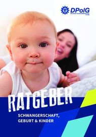 SCHWANGERSCHAFT, GEBURT & KINDER - DPolG Bayern