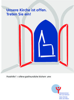 Unsere Kirche ist offen. Treten Sie ein! - Praxishilfe f&uuml;r offene gastfreundliche Kirchenr&auml;ume