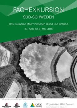 FACHEXKURSION S&Uuml;D-SCHWEDEN - Das "steinerne Meer" zwischen &Ouml;land und Gotland 30. April bis 6. Mai 2018 - Freunde der Geologie M&uuml;nchen e.V.