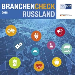 BRANCHENCHECK RUSSLAND 2018 - IHK f&uuml;r Oberfranken ...