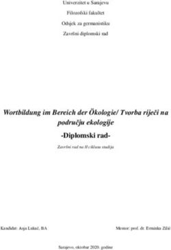 Wortbildung im Bereich der &Ouml;kologie/ Tvorba riječi na području ekologije -Diplomski rad-Filozofski ...