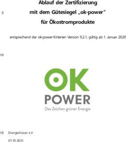 Ablauf der Zertifizierung mit dem G&uuml;tesiegel "ok-power" f&uuml;r &Ouml;kostromprodukte - entsprechend der ok-power-Kriterien Version 9.2.1, g&uuml;ltig ab 1 ...