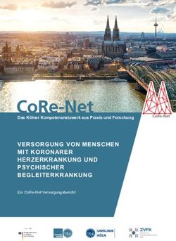 VERSORGUNG VON MENSCHEN MIT KORONARER HERZERKRANKUNG UND PSYCHISCHER BEGLEITERKRANKUNG - Das K&ouml;lner Kompetenznetzwerk aus Praxis und Forschung