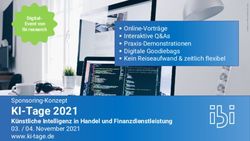 KI-Tage 2021 K&uuml;nstliche Intelligenz in Handel und Finanzdienstleistung 03. / 04. November 2021 www.ki-tage.de