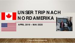 UNSER TRIP NACH NORDAMERIKA - APRIL 2019 - MAI 2020 Rundreise durch Nordamerika