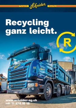 Recycling ganz leicht - www.schnider-ag.ch +41 71 278 15 15 - Schnider AG