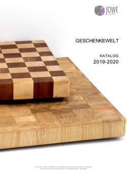 GESCHENKEWELT 2019-2020 - KATALOG