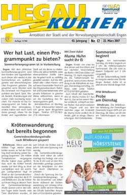 Wer hat Lust, einen Pro-grammpunkt zu bieten? - Sommerferienprogramm ist in Vorbereitung - Stadt Engen