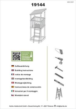 19144 Aufbauanleitung Building Instructions notice de montage montagehandleiding Montagevejledning Instrucciones de construcci&oacute;n Istruzioni per ...