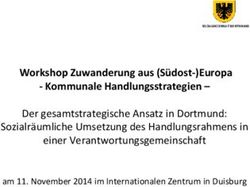 Workshop Zuwanderung aus (S&uuml;dost-)Europa - Kommunale Handlungsstrategien