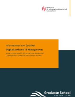Informationen zum Zertifikat - an der Hochschule f&uuml;r Wirtschaft und Gesellschaft Ludwigshafen / Graduate School Rhein-Neckar