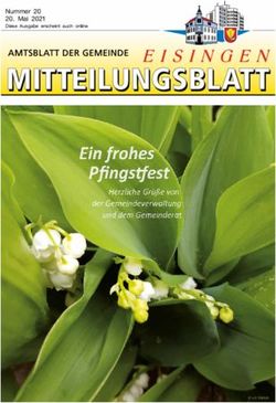 Ein frohes Pfi ngstf est - Herzliche Gr&uuml;&szlig;e von der Gemeindeverwaltung und dem Gemeinderat