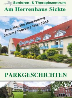 PARKGESCHICHTEN - Herrenhaus Sickte