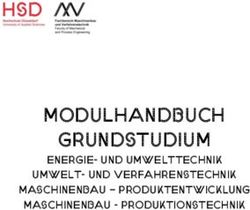 Modulhandbuch Grundstudium - Energie- und Umwelttechnik Umwelt- Und Verfahrenstechnik Maschinenbau - Produktentwicklung Maschinenbau ...