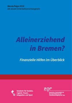 Alleinerziehend in Bremen? - Finanzielle Hilfen im &Uuml;berblick - Neuauflage 2018