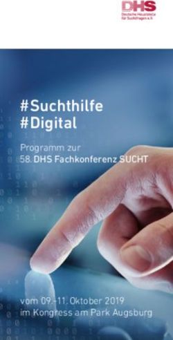 #Suchthilfe #Digital Programm zur 58. DHS Fachkonferenz SUCHT - vom 09.-11. Oktober 2019 im Kongress am Park Augsburg - Deutsche Hauptstelle ...
