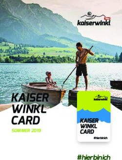 KAISER WINKL CARD SOMMER 2019