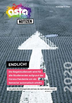 ENDLICH! DIE REGELSTUDIENZEIT WIRD F&Uuml;R ALLE STUDIERENDEN AUFGRUND DER CORONA PANDEMIE UM EIN SEMESTER AUTOMATISCH ERH&Ouml;HT - ASTA TU BRAUNSCHWEIG