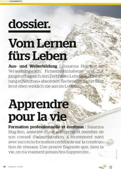 Dossier. Vom Lernen f&uuml;rs Leben - Bulletin.ch